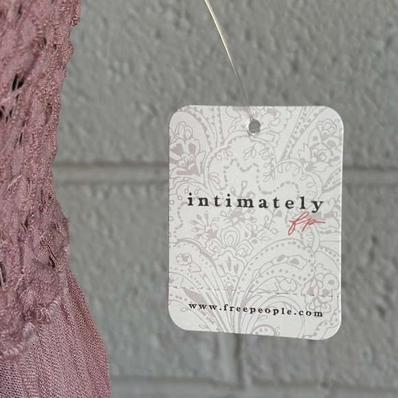 NWT Free People Adella Slip Dress in Rose - Picture 8 of 13